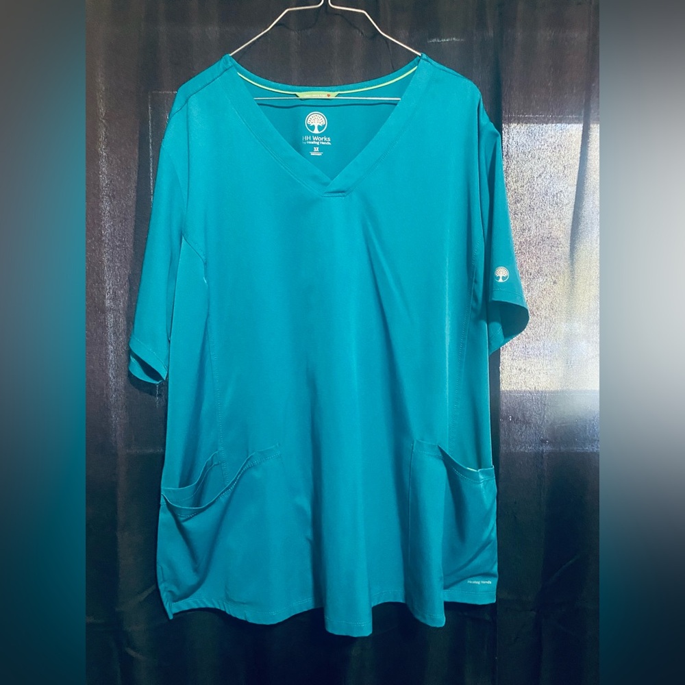 Healing Hands Teal Women's Top
